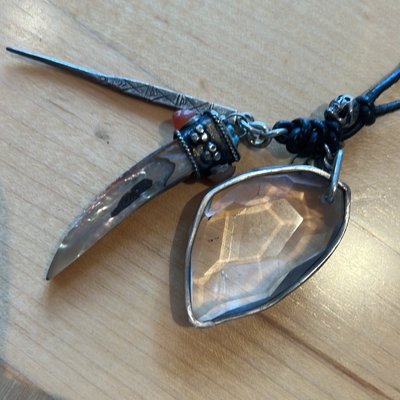 Chan Luu boho sterling silver necklace - Picture 3 of 4